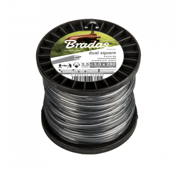 Bradas Żyłka ripper dual kwadrat 2,4mm x 100m szpula