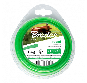 Bradas Żyłka trimmer okrągła 2,0mm x 15m blister