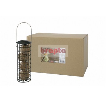 Brapta Ptasie pyzy średnia paka 60x90g, bez siatki + karmnik metalowy