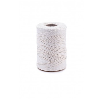 Nici lniane białe nabłyszczane 250g/300m
