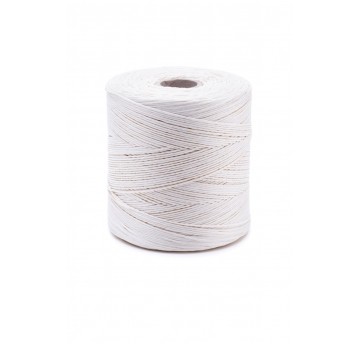 Nici lniane białe nabłyszczane 500g/600m