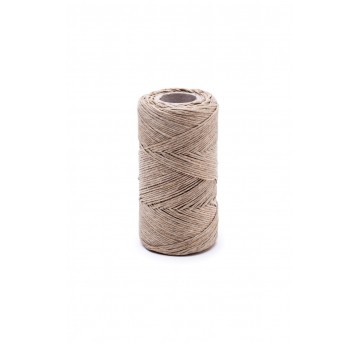Nici lniane szare nabłyszczane 100g/120m