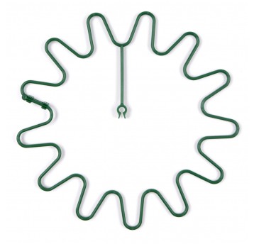 Obejma Zielona fi 8mm 10szt.