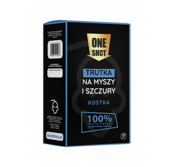 One shot na myszy i szczury, kostka 150g