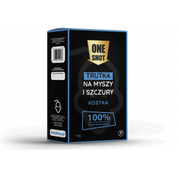 One shot na myszy i szczury, kostka 1kg