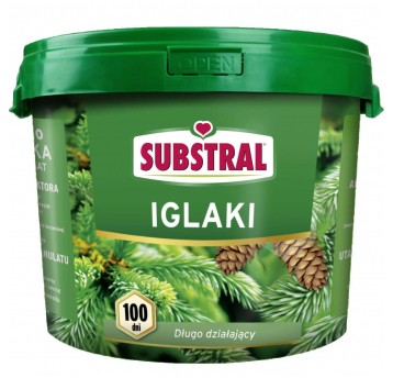 Substral 100 dni nawóz do iglaka 10kg wiadro