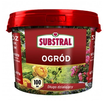 Substral 100 dni nawóz do róż i ogrodu 5kg wiadro