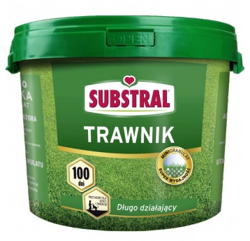 Substral 100 dni nawóz do trawnika 14,5kg wiadro