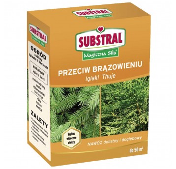 Substral Nawóz przeciw brązowieniu igieł 1kg pudełko szybkodziałający