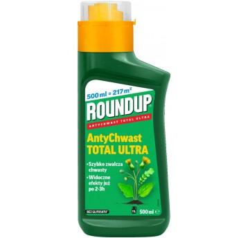 Substral Roundup anty chwast total ultra 500ml partia:1123343 DP: 22.09.2025 DW: 31.10.2027
