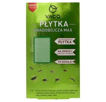 Vaco Płytka owadobójcza max 1szt. data waż.01/2028