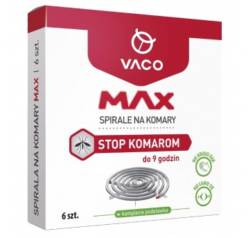 Vaco Spirale na komary max 6szt.