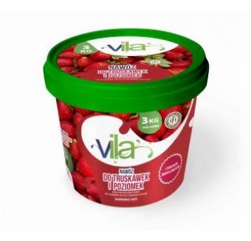 Vila Nawóz do truskawek i poziomek 3kg wiadro