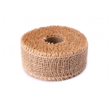 Wstążka jutowa usztywniana 5cm/10m