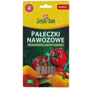 Zielony Dom Pałeczki nawozowe dla pomidorów, papryki i ogórków
