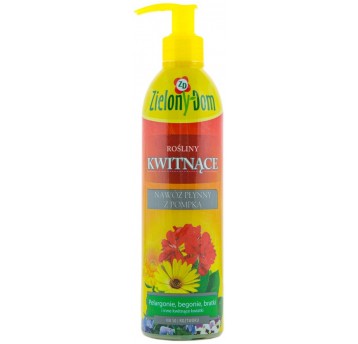 Zielony Dom Pompka nawóz płynny kwitnące 300ml